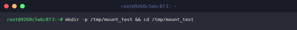 mkdir -p /tmp/mount_test && cd /tmp/mount_test