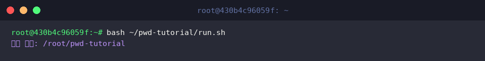 bash ~/pwd-tutorial/run.sh