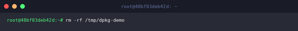 Remove temporary demo files