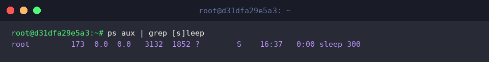 Selektive Prozesssuche via grep-Klammerntrick
