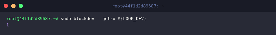 Checking read-only enforcement state
