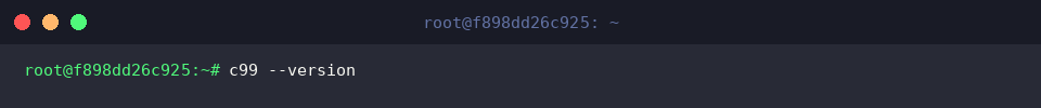 عرض تفاصيل إصدار مترجم c99