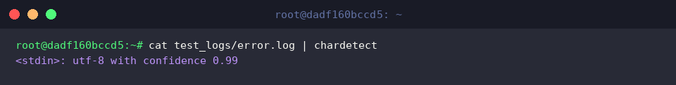 cat test_logs/error.log | chardetect
