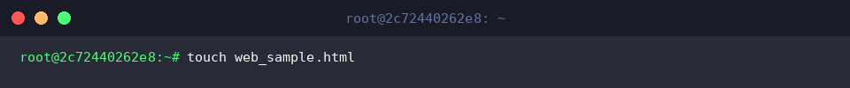 Beispieldatei anlegen