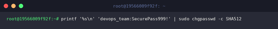 Passwortänderung mit explizitem SHA-512-Hashing ausführen
