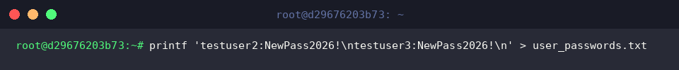 Writing credential pairs to user_passwords.txt