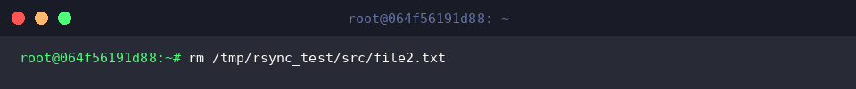 rm /tmp/rsync_test/src/file2.txt