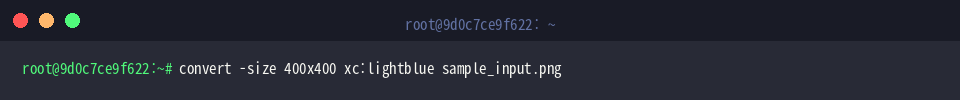 convert -size 400x400 xc:lightblue sample_input.png