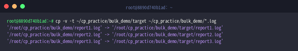 cp -v -t ~/cp_practice/bulk_demo/target ~/cp_practice/bulk_demo/*.log