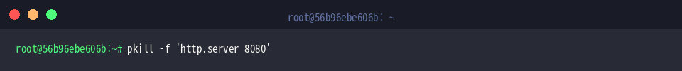 Beenden des Testprozesses