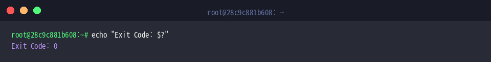 Validating exit status code of the subshell