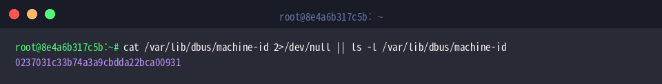 Examining legacy D-Bus machine-id location and symlink targets