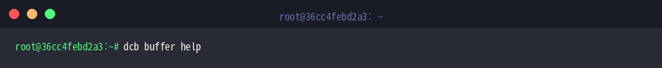 dcb buffer help